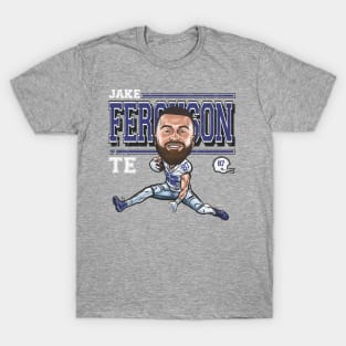 Jake Ferguson Dallas Cartoon T-Shirt